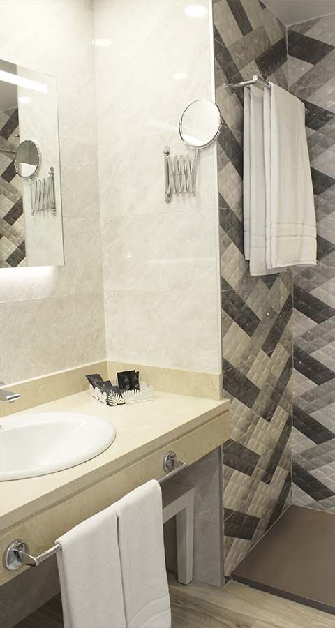 Baños privados con ducha